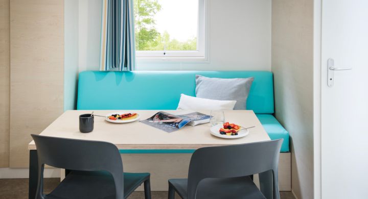 Mobil-home Bahia camping Park er Lann salon