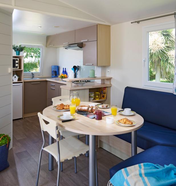 Mobil-home Atlantique Éco camping La Corniche