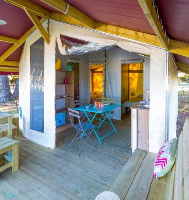 Tente Natura camping La Corniche