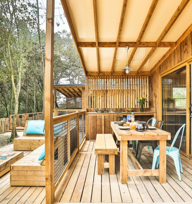 Lodge Prestige camping Le Petit Rocher