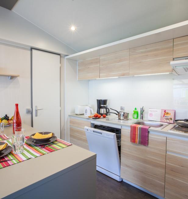 Mobil-home Famille Clim Éco camping La Mignardière