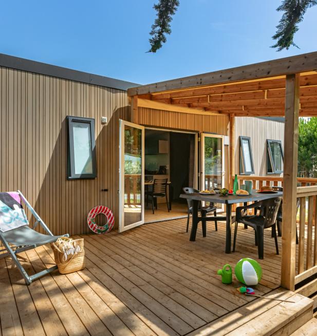 Mobil-home Génération camping Les Peupliers