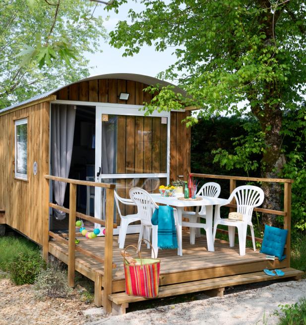 Roulotte camping La Mignardière