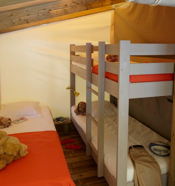 Tente Natura camping Le Petit Rocher