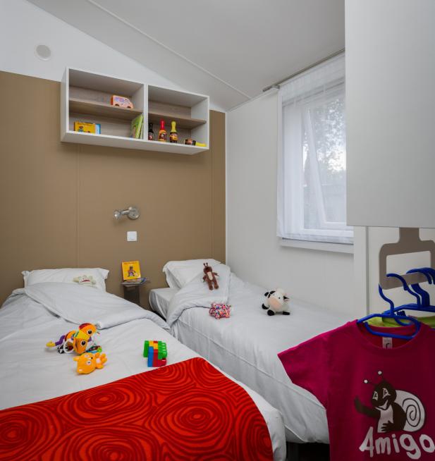 Chambre mobil-home Palma 4 personnes