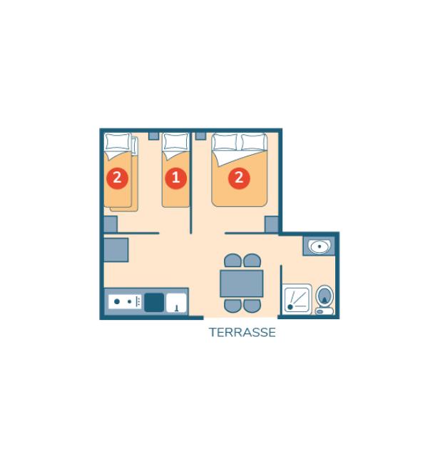 Plan cabane sur pilotis camping Signol