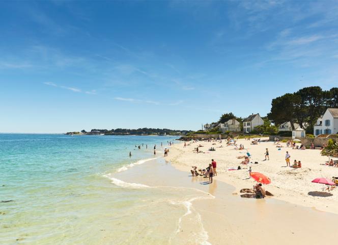 Plage Presqu’île de Quiberon proche camping Park er Lann