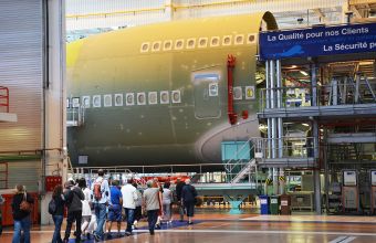 Visite Usine Airbus camping de L'Eve