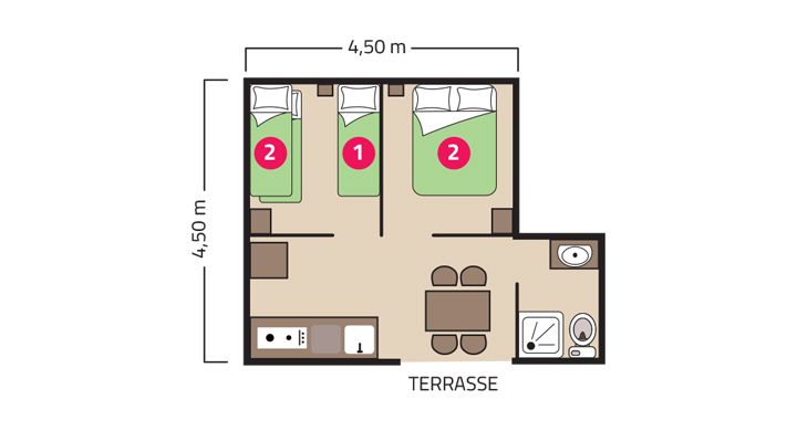 Plan Tente Ecolodge Camping Signol