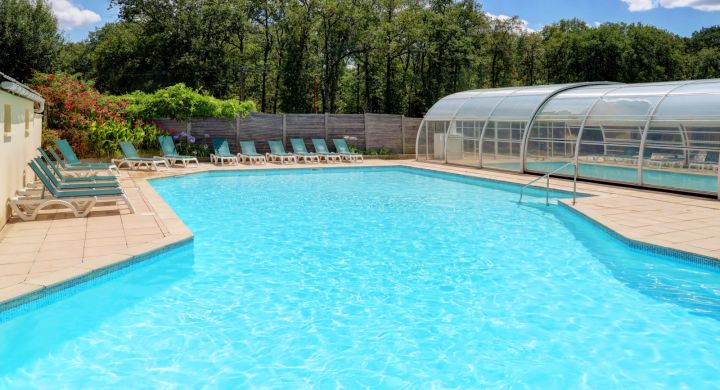 Camping la Mignardière - Destination Châteaux de la Loire - Espace aquatique