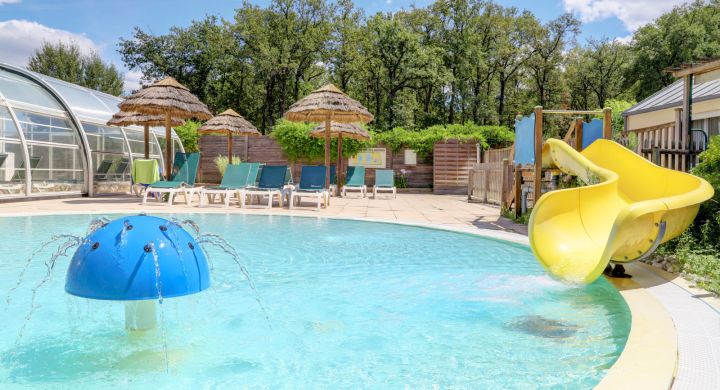 Camping la Mignardière - Destination Châteaux de la Loire - Espace aquatique - Pataugeoire enfants