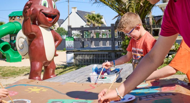 Club enfants camping Park Er Lann Presqu'île de Quiberon