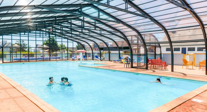 camping piscine couverte finistere sud
