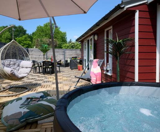 Chalet Prestige avec jacuzzi et sauna privatif 