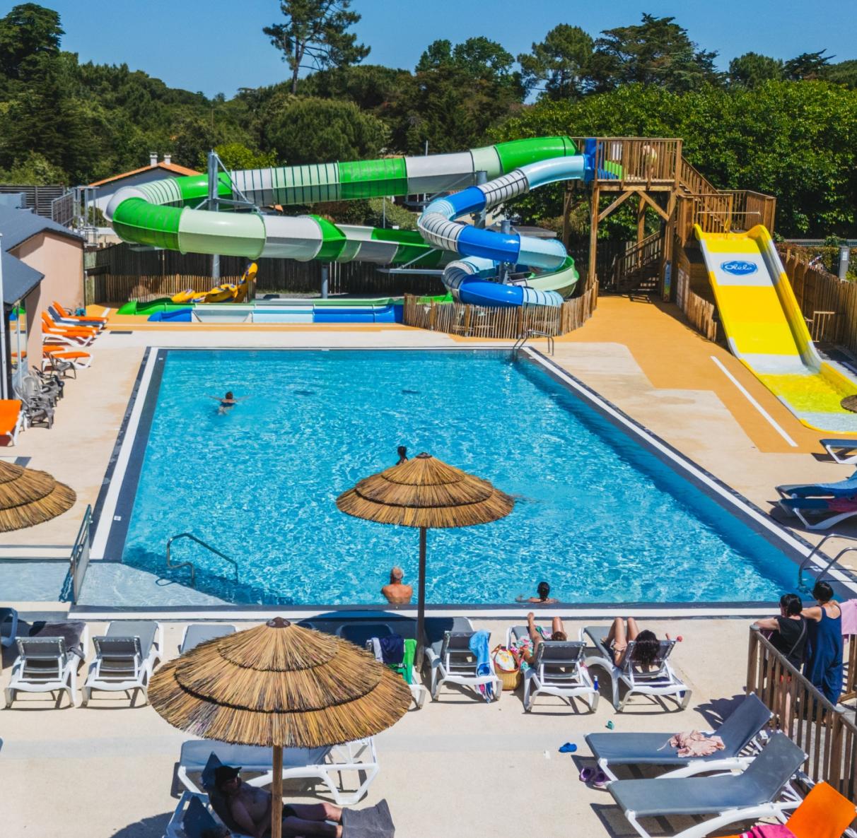 Espace aquatique du Camping Signol sur l'Ile d'Oléron