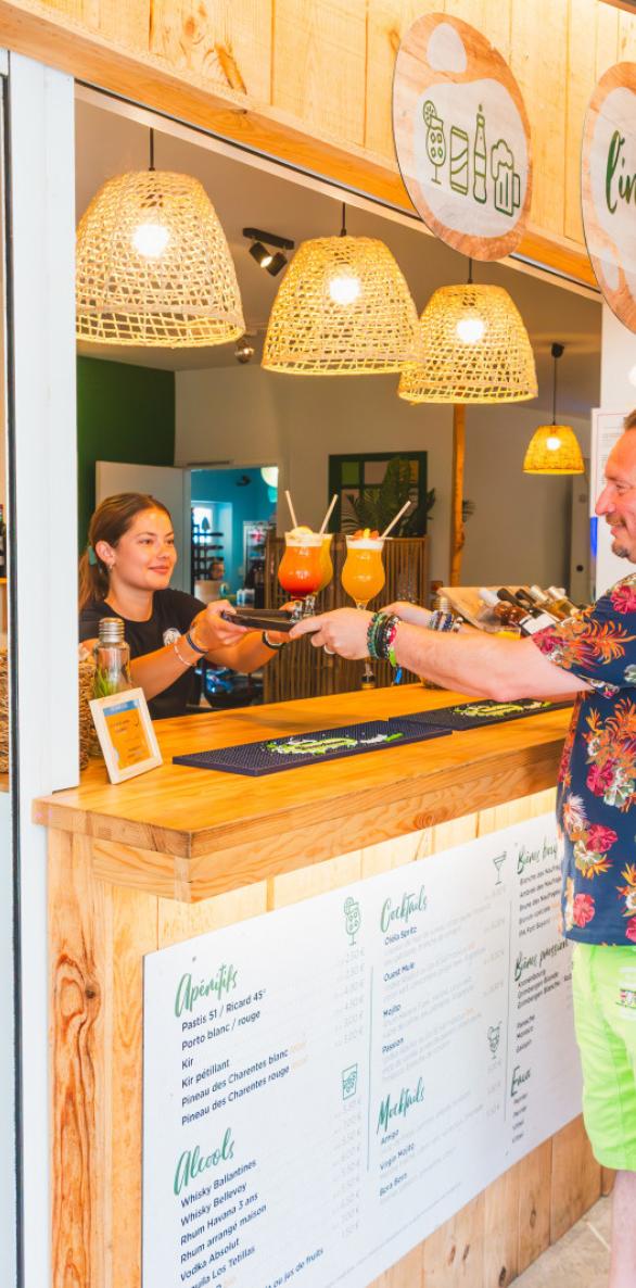 Bar snack camping Signol