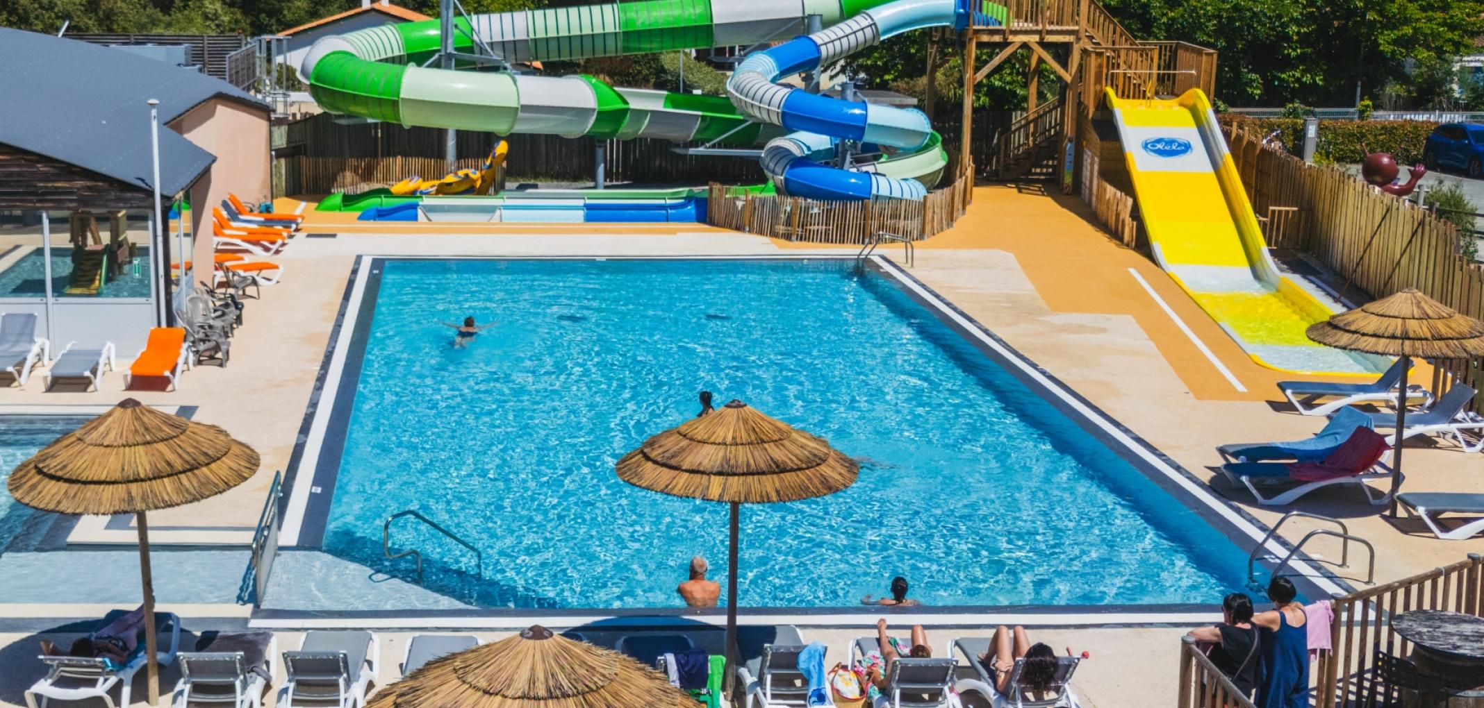 Espace aquatique du Camping Signol sur l'Ile d'Oléron