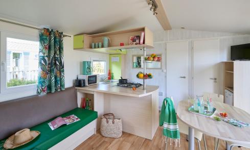 Mobil-home Atlantique camping La Corniche