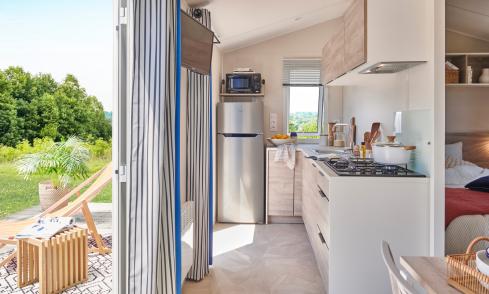 Mobil-home Clim Trio camping Park er Lann