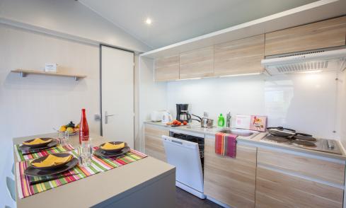 Mobil-home Famille Clim Éco camping La Mignardière