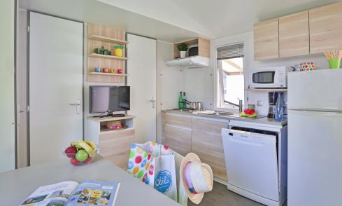 Mobil-home Famille Éco camping Le Petit Rocher