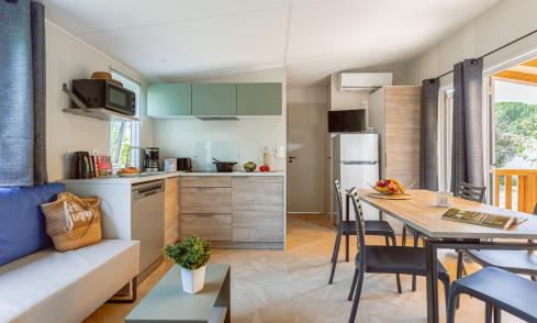 Mobil-home Génération camping Les Peupliers