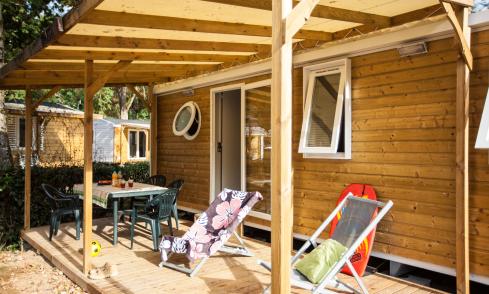 Mobil-home Famille Éco camping Le Petit Rocher