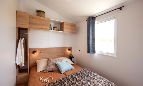 Chambre parents mobil-home Génération