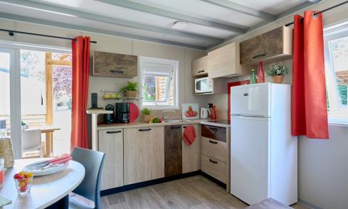 Chalet Grand Large camping Les Chalands Fleuris